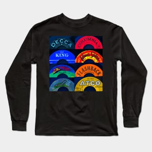 Classic American Record Labels Long Sleeve T-Shirt